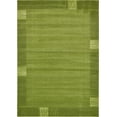 thumbnail image 1 of Unique Loom Del Mar Collection Tapis de Transition Contemporain, 8' x 11' 4", Vert/beige, 1 of 1