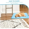 thumbnail image 2 of Furry Basics Dog Cooling Mat, Furrybasics Coolingmat, Summer Indoor Dog Cooling Pad, Pet Ice Silk Self Coolpad, Washable for Small Medium Large Dogs and Cat (Pink, Large), 2 of 8