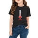 thumbnail image 3 of Blusas y camisas de manga corta con cuello redondo para niños y niñas, camisetas gráficas de manga corta, blusas con estampados bonitos para la temporada escolar., 3 of 8