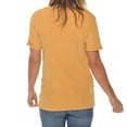 thumbnail image 4 of Music Notes Saxophone Unisex Ring Spun Cotton Vintage Short Sleeve Crewneck Tee Shirt - Vintage Mustard 2XL, 4 of 4