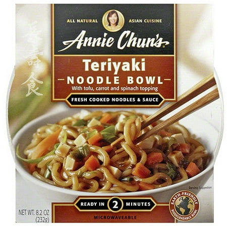 Annie Chun's Teriyaki Noodles, 8.2 oz (Pack of 6) - Walmart.com