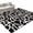 Black, White, Gray, variant on Round Rugs 6Ft, Abstract Black Round Area Rug Washable Indoor Throw Carpet, Bold Lines Modern Vines Swirls Graphic Soft Non Slip Circle Rug for Office Cabinet Home Decor Aesthetic