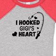 thumbnail image 4 of Inktastic I Hooked Gigi's Heart with Fishing Rod Boys or Girls Baby Bodysuit, 4 of 5