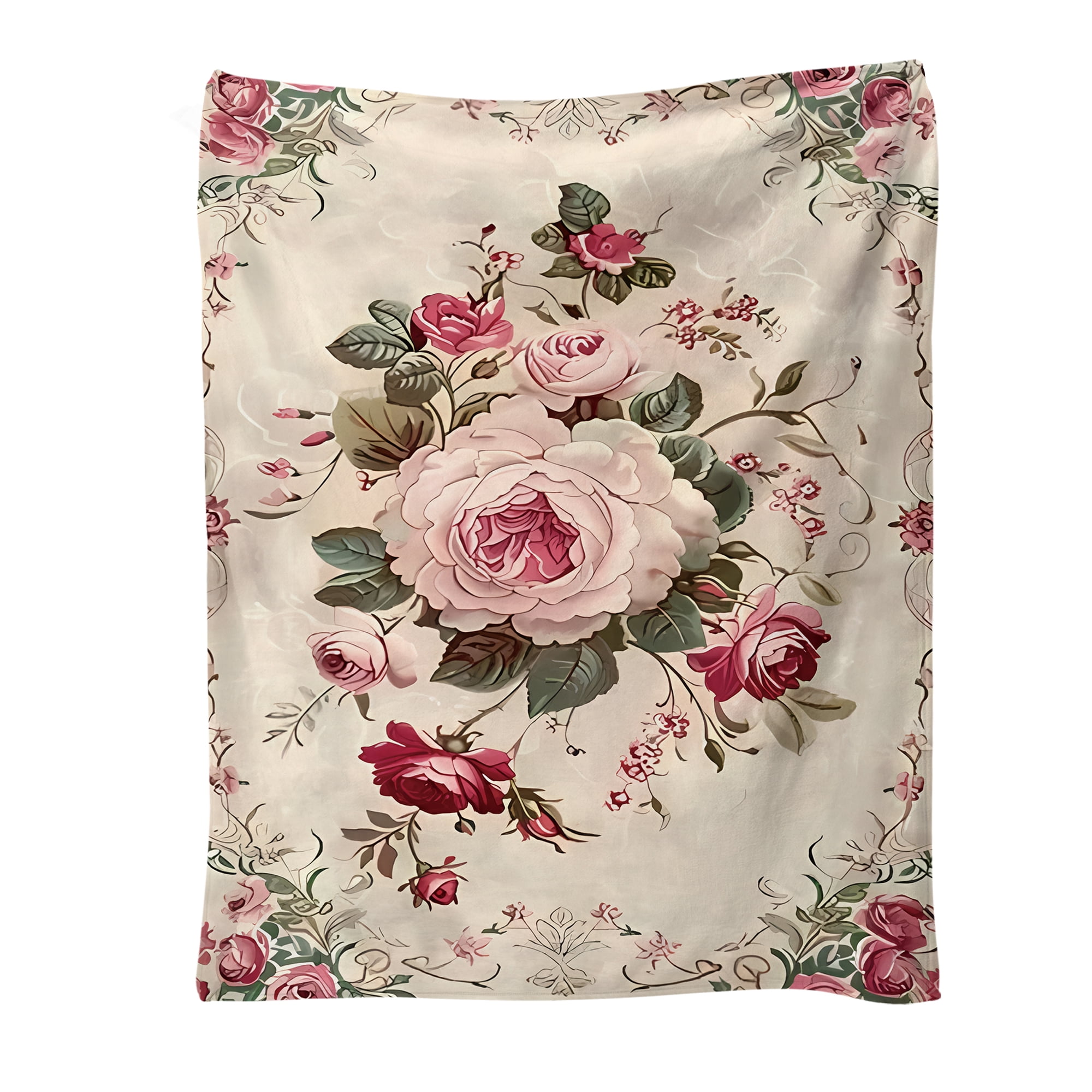 Custom Blanket, Flannel Fleece Blanket for Bed & Sofa - Soft Printed Throw Blanket, Fuzzy Blankets & Throws 60x80 Inches