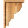 thumbnail image 3 of 8"W x 12"D x 16"H Ridgewood Rough Sawn Corbel w/Backplate, Western Red Cedar, 3 of 9