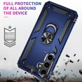 thumbnail image 2 of Gift compatible Samsung Galaxy S24 Case Drop-resistant PC+TPU Kickstand Phone Protector, 2 of 5