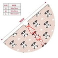 thumbnail image 3 of Sikiie Cute Panda 30-48 inches {designName} Print Christmas Tree Skirt Snowman Xmas Tree Skirt with Edge Christmas Decorations for Holiday Party36", 3 of 7