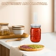 thumbnail image 3 of Raindrops Wide Mouth Fermenting Lid Plastic Gas Release for Kitchen Use 1Pcs, 3 of 8