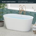thumbnail image 5 of FerdY Shangri-La Elite 59" Acrylic Freestanding Bathtub in White. FerdY-02136-1500-BN, 5 of 7