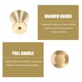 thumbnail image 6 of ifundom Golden Cabinet Handles, Metal Drawer Knobs, Easy to Install, 2 Pieces, and Stylish Hardware for Home, 6 of 8