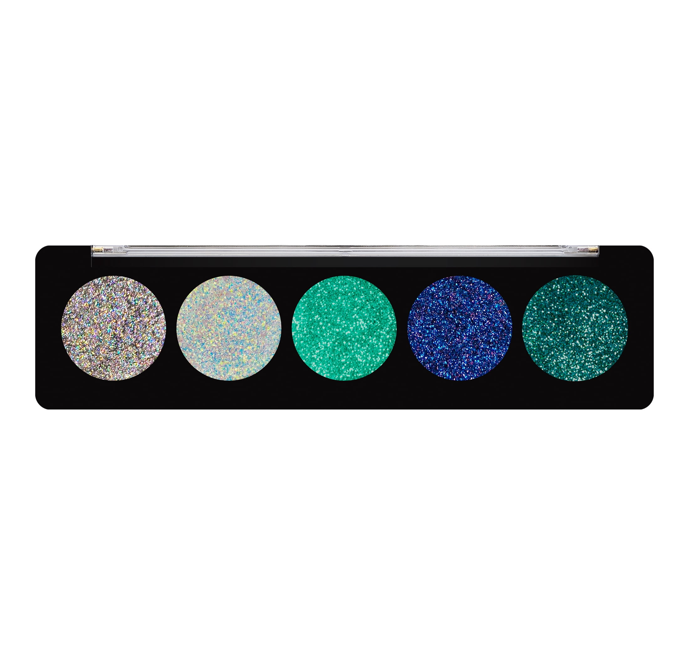 Profusion Cosmetics Glitter Palette, Aqua Gems, 2 oz