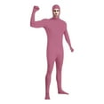 thumbnail image 4 of Wyobmus Men's And Women's Face Open Zentai Bodysuit Stretch Polyester Spandex Full Body Suit C-Purple, 4 of 9