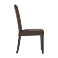 thumbnail image 3 of Ens. de 2 chaises pour salle à manger CorLiving en marron, 3 of 6