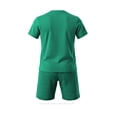 thumbnail image 2 of Pijama George para Caballero Set Playera Manga Corta con Short Verde Talla CH 2 Piezas, 2 of 4