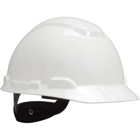 3M H700 Series Ratchet Suspension Hard Hat Comfortable, Lightweight, Adjustable Ratchet, Adjustable Height - Head, Ultraviolet Protection - White - 1 Each