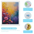 thumbnail image 3 of Diamond Art Kits for Adults - Colorful Floral Garden Sunset Bliss 5d Diamond Painting for Adults, Diamond Art for Adults Beginners, Frameless Diamond Painting Kits for Adults for Home Wall Decor, 3 of 7