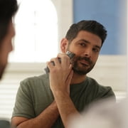 Wahl Mustache Battery Mens Beard Trimmer, 2 Trimmer Set Silver - Model 5606-700