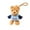 Light Blue, variant on JEMOSTAT Bear Plush Keychain Toys for Kids with Purple Heart Stuffed Teddy Plushie Backpack Purse Pendant Gift for Girls