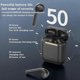 thumbnail image 2 of J18 TWS Bluetooth Hörlurar Vattentäta Stereo Musik Gaming Trådlöst Headset [Db] Black, 2 of 4
