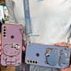 thumbnail image 3 of Carcasa Xiaomi Redmi Note 8 9 Pro Max 9S 9A 9i Vanity Espejo Lindo Hello Kitty Anime Soporte Banda De Muñeca Con Hoja De Metal Funda De Teléfono SK, 3 of 4