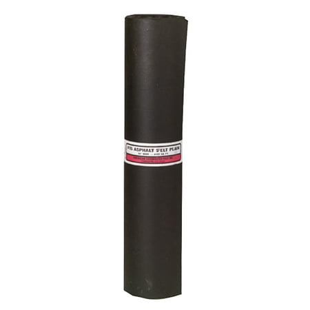 American Saturated Felt #15 Felt Roofing Paper 36 In. 432 Sq. Ft. 15 Lbs. (Roofing Felt Shingles Best Price)