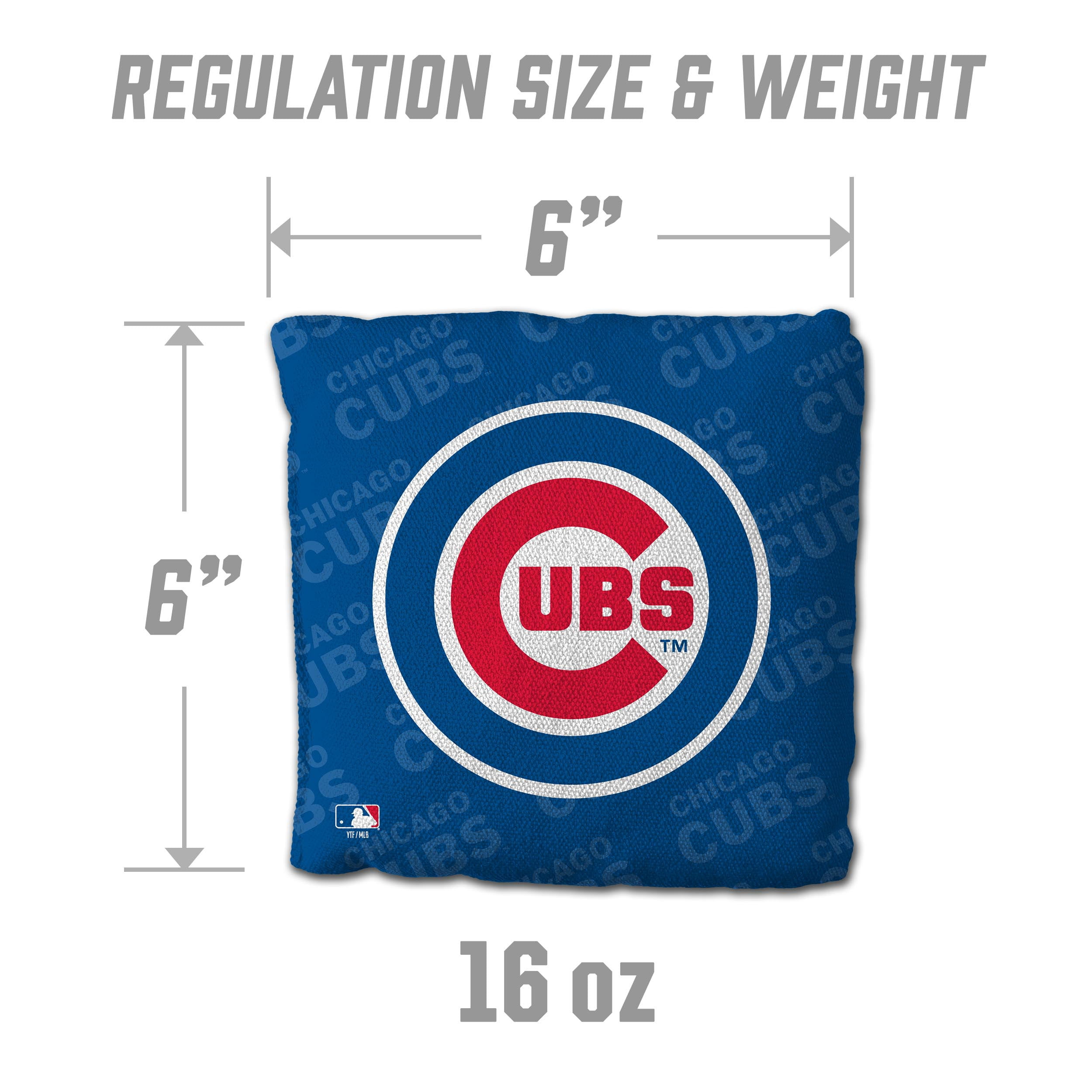MLB Chicago Cubs Cornhole Bags - 4PK - Blue
