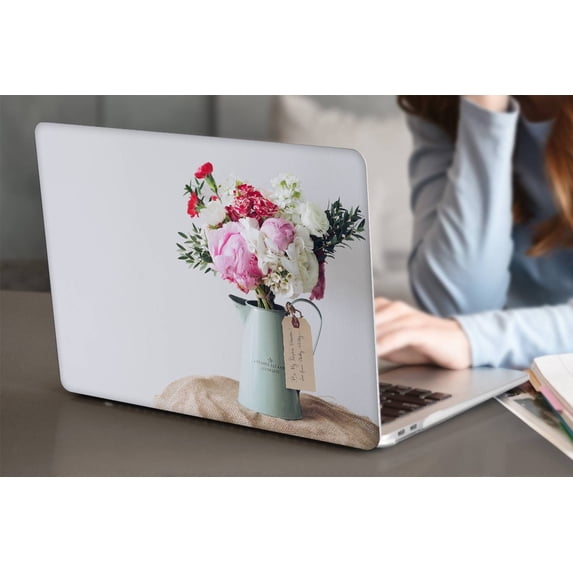KSK KAISHEK Hard Shell Case Only for 2016 2017 2018 2019 Released Newest MacBook Pro 15 inchs Retina Display Touch ID + Black Keyboard Cover Model: A1707 A1990 Rose series 0156