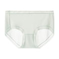 thumbnail image 2 of Seamless Cotton Underwears for Womens Medium-Waist Briefs Solid Color Women Underwear, 2 of 4