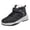 Black, variant on Men'S Fleece-Lined Snowfield High-Top Boots Couple Models Men's Middle Aged And Elderly Winter High Top Non Slip Soft Bottom Outdoor Walking Snow Boots Men'S Thermal Outdoor Shoes