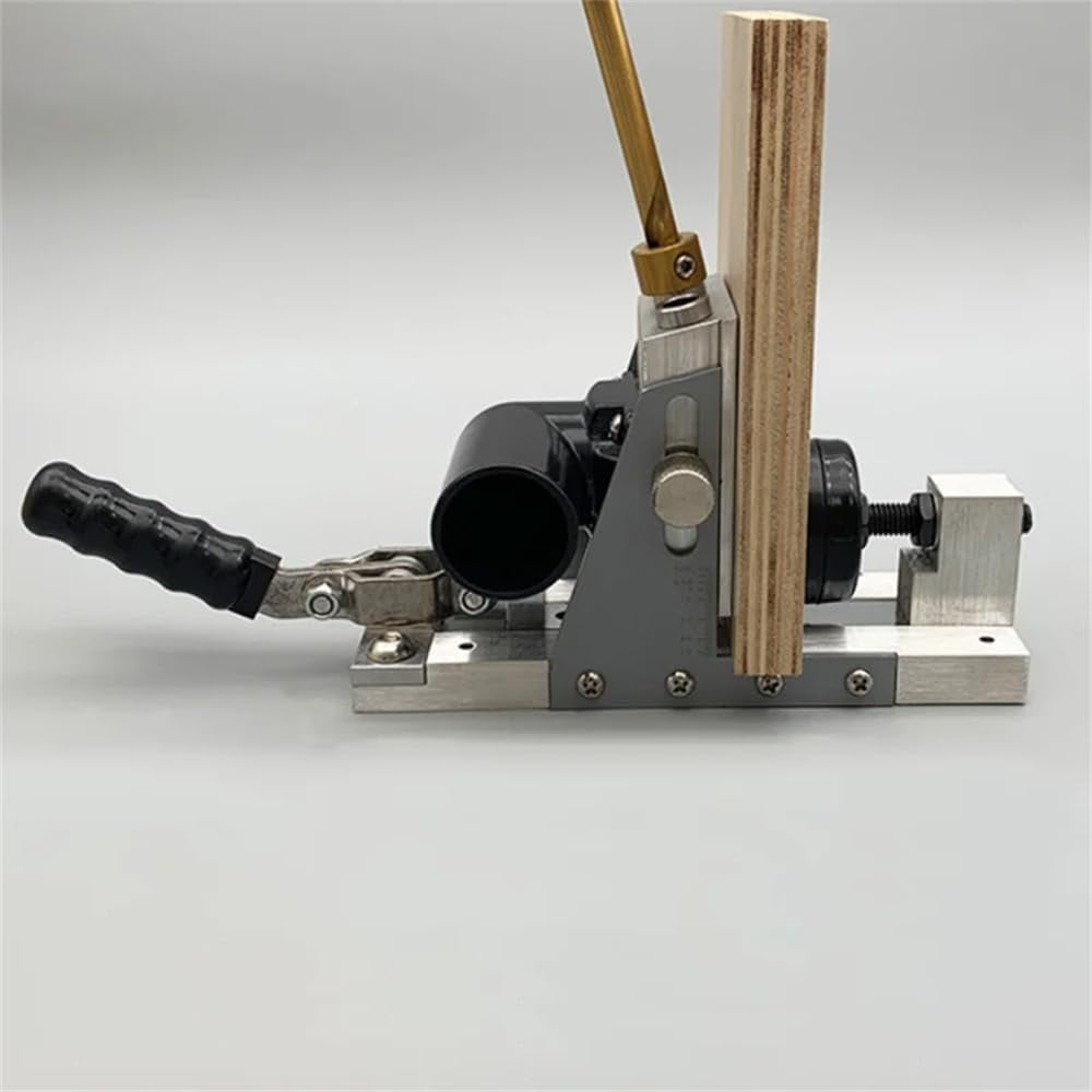 9.5mm 3/8 Inch Oblique Hole Locator With Dust Hose Drill Bits Pocket Hole Jig Kit Woodworking Drill Guide Set Hole Puncher DIY Tools