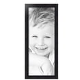 thumbnail image 2 of ArtToFrames 11" x 28" Distressed Black Picture Frame, 11x28 inch Black Wood Poster Frame (WOM-4592), 2 Pack, 2 of 7