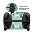 thumbnail image 2 of Disketp Horse And Flower Elastic Travel Luggage Cover Travel Suitcase Protective Cover For Trunk Case Apply To 18''-32'' Suitcase Cover-Small, 2 of 7