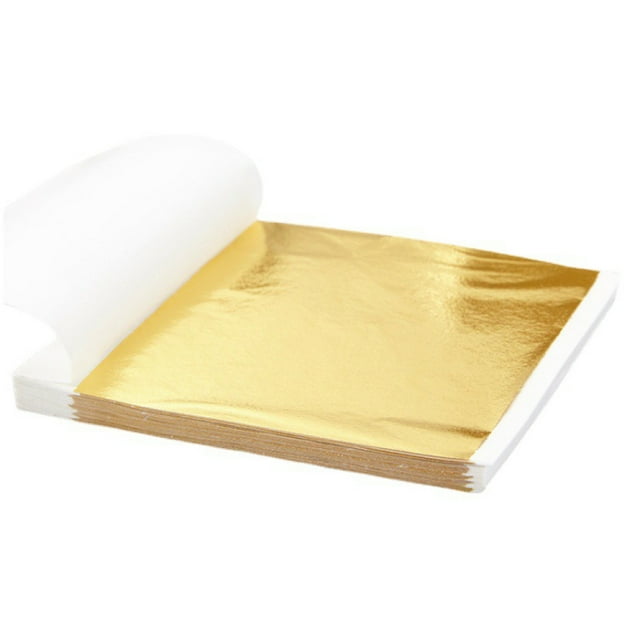 Imitación de pan de oro para proyectos de arte, decoración artesanal