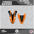 thumbnail image 4 of Kalair GFX Graphics Kit for Kawasaki KLX110 (2010-2023) Fresh Series, 4 of 5