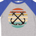 thumbnail image 4 of Inktastic Anchor Nautical Sailing Sunset Boys or Girls Toddler T-Shirt, 4 of 5