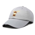 thumbnail image 4 of DALIX Cute Moose Hat Baseball Cap in Gray, 4 of 6