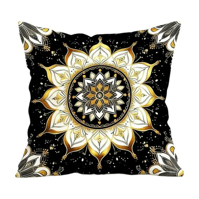 Huanglei Housse Décorative Insert Non Inclus Coussin à Texture Douce pour Sofa Lit Salon Maison