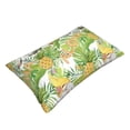 thumbnail image 3 of Naloa Gnome and Pineapple Pillowcase, Throw Pillowcase, Wrinkle-Free, Stain-Resistant with Hidden Zipper for Bedroom Sofa - 14"x20", 3 of 9