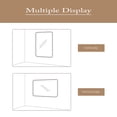 thumbnail image 5 of EDX Bathroom Mirror 36"x 40" Wall Mirror with Rectangular Metal Frame, Silver, 5 of 7