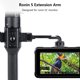 thumbnail image 2 of Soporte de extensión de cámara de aleación portátil 360 grados giratorios 1,4 agujeros estabilizador Vlogging titulares de reemplazo para DJI Ronin SC Inevent EL005745-00B, 2 of 7