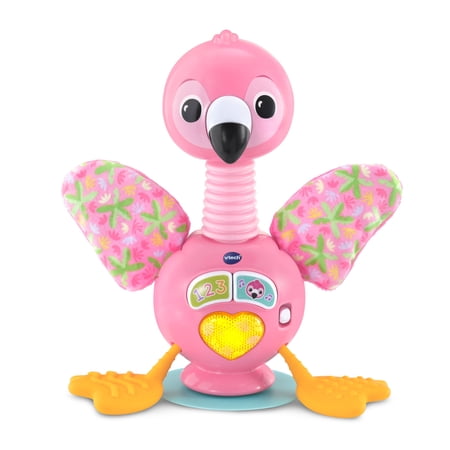 VTech Baby Bounce & Bobble Flamingo Electronic Learning Toy for Ages 6+ Months