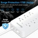 thumbnail image 5 of Cable de extensión de regleta de alimentación con protector contra sobretensiones con USB C, 5 of 5