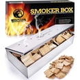 thumbnail image 2 of MOUNTAIN GRILLERS Grill Smoker Box for Wood Chips Polish Finish, 2 of 2