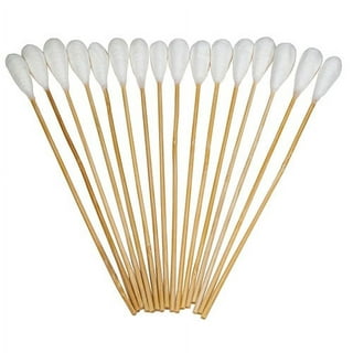 200pcs Eyelash Extension Microbrush Disposable Tattoo Makeup Brushes Cotton  Swabs Stick with Plastic Handle, Blue