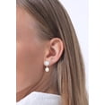 thumbnail image 5 of Elli by Julie & Grace Moonstone and Freshwater Pearl Earrings 925 Silver for Women, 5 of 6