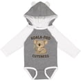 thumbnail image 3 of Inktastic Adorable Koala-fied Cuteness Baby and Kids Boys or Girls Long Sleeve Baby Bodysuit, 3 of 5