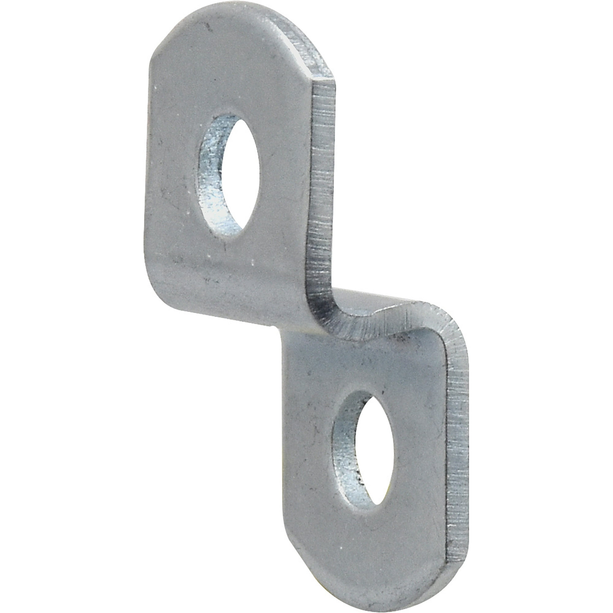 (3 pack) Ook Metal Offset Clips, 1/4", Steel, Zinc Finish, Silver, 2 pack