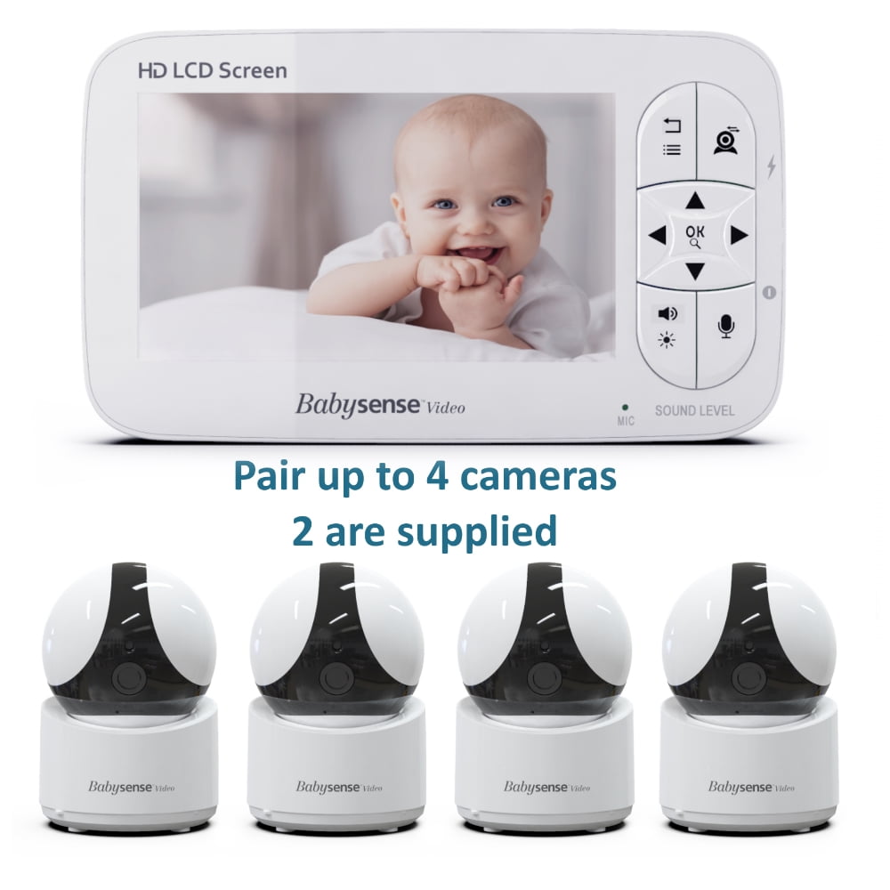 Babysense HD Video Baby Monitor, 2 