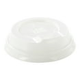 thumbnail image 2 of White Plastic Coffee Cup Lid - Fits 4 oz - 500 count box, 2 of 3