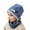 Blue, variant on Gaexia Beanie,Winter Hat and Neck Warmer Set for Kids Cozy Double Layer Toddler Scarf Combo Soft Warm Accessories